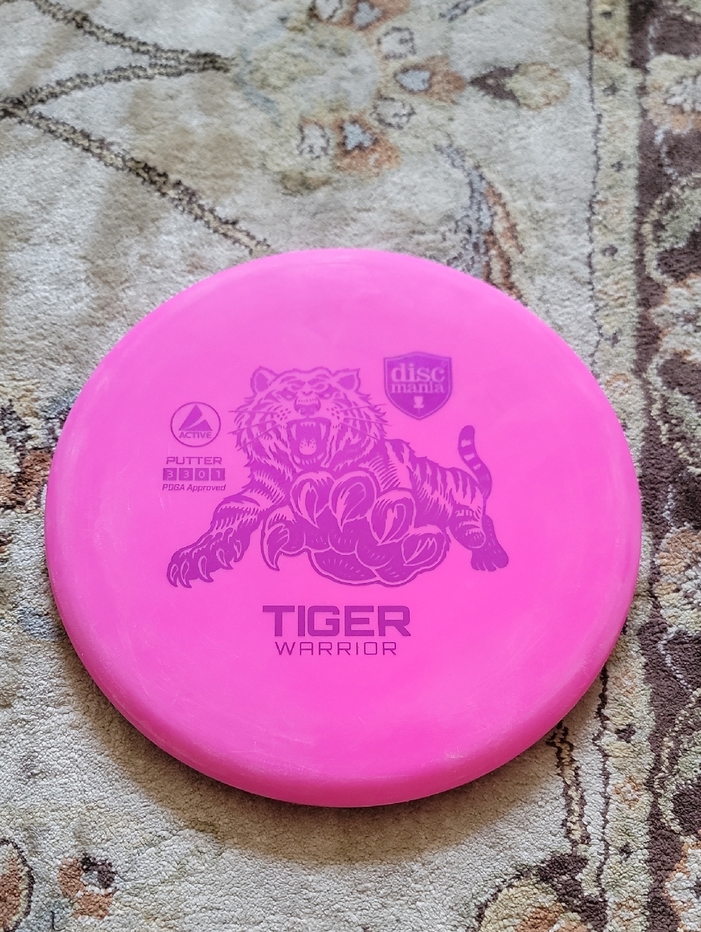 Discmania Tiger Warrior Putter Rebranded As Link OOP LE ULTRA RARE